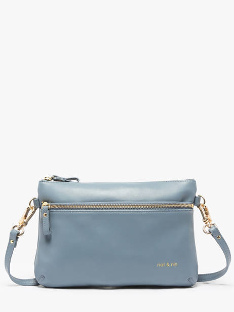 Cross Body Tas Vicky Leder Nat et nin Blauw vintage VICKY